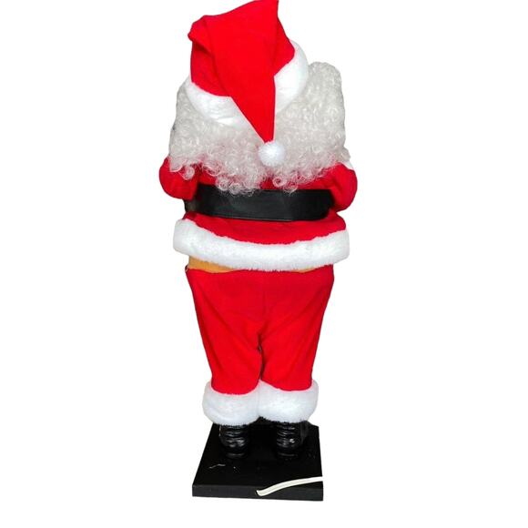 Vintage Telco Christmas Motionettes Santa Claus w/ Bell 1980s Animated READ - Picture 14 of 16